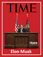 The cause of Elon Musk's crusade was to cut government waste. Elon's first target was USAID, an agency that annually disburses tens of billions of dollars across the globe, they say to fight famine and disease and bring clean water to millions, but mostly to waste billions of dollars on worthless projects that do little or nothing to help Americans. Liberal politicians and media, like Time magazine, don't see it that way.